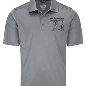 Men's Elevate Dade Polo Shirt - Grey