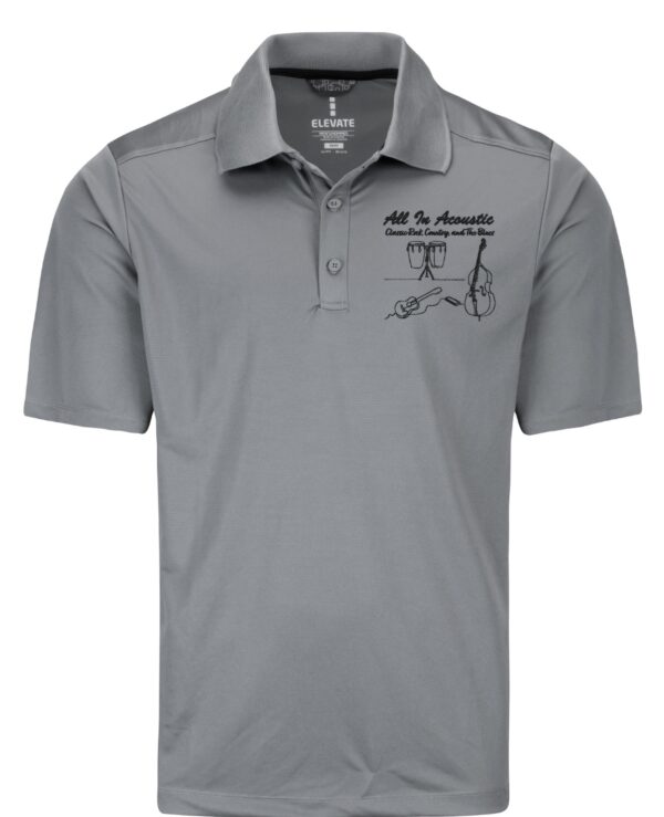 Men's Elevate Dade Polo Shirt - Grey