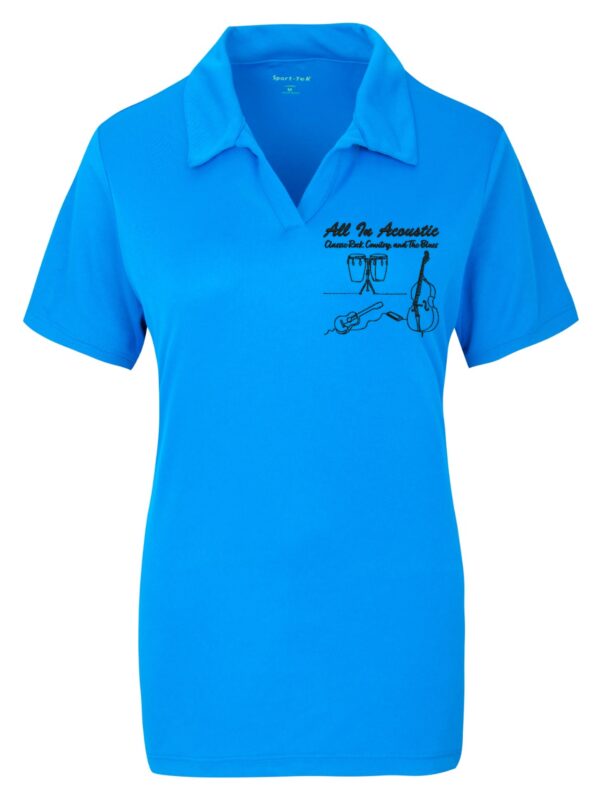 Sport-Tek® Ladies PosiCharge® RacerMesh™ Polo - Blue