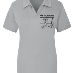 Sport-Tek® Ladies PosiCharge® RacerMesh™ Polo - Grey